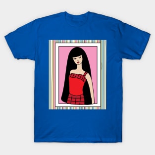 Colorful Retro Doll T-Shirt